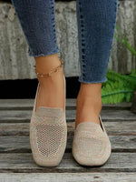 Women's Slip On Flat Mesh Shoes