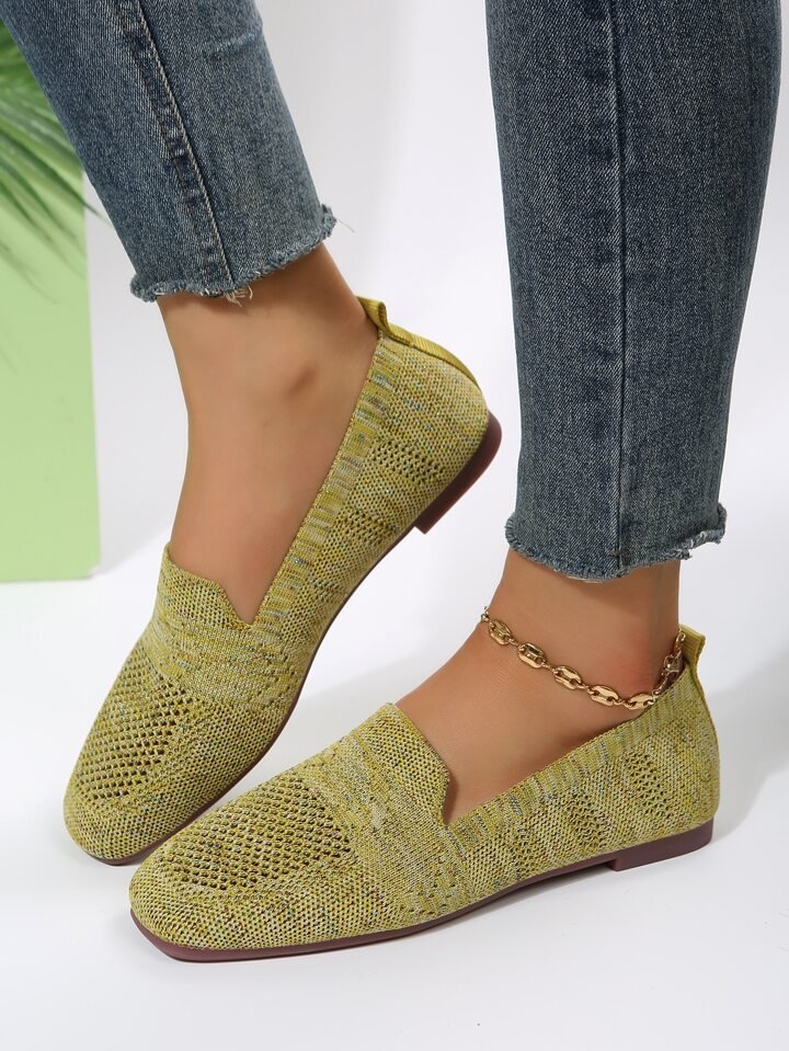 Women's Slip On Flat Mesh Shoes