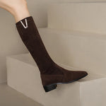 Women’s Slip-On Knee High Boots