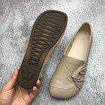 Women’s Slip On Knot Detail Round Toe Flat Shoes