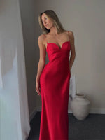 Women’s Spaghetti Strap Maxi Wedding Guest Dress