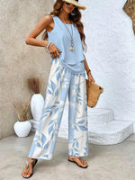Women’s Tank Top & Wide Leg Pants 2 Piece Set