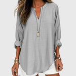 Women's Three Quarter Sleeve V-Neck Shirt