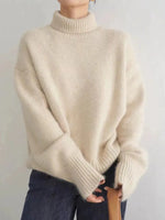 Women’s Turtleneck Long Sleeve Knit Sweater