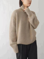 Women’s Turtleneck Long Sleeve Knit Sweater