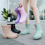 Women’s Waterproof Ankle Rain Boots