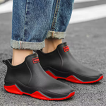 Women’s Waterproof Slip-On Rain Ankle Boots
