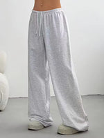 Women’s Wide Leg Drawstring Waist Sweatpants