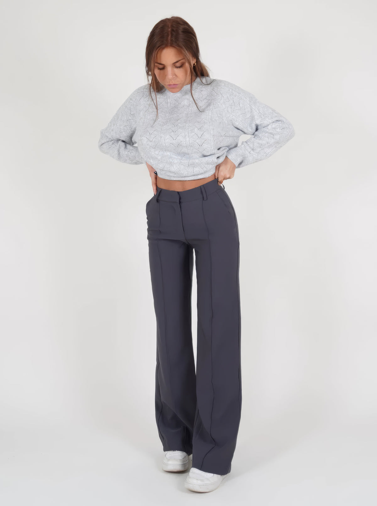 Women's Wide Leg High Waist Pants