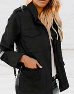 Women's Zip Up Long Sleeve Jacket