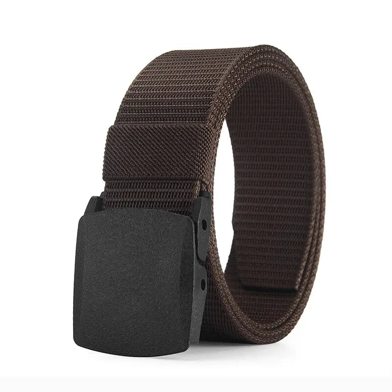 Men’s Adjustable Waist Belt with Slide Buckle