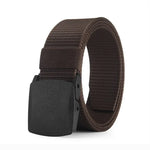 Men’s Adjustable Waist Belt with Slide Buckle
