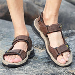 Men’s Adjustable Multi-Strap Flat Sandals
