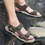 Men’s Adjustable Multi-Strap Flat Sandals
