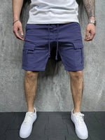 Men’s Cargo Drawstring Shorts