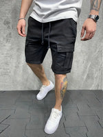 Men’s Cargo Drawstring Shorts