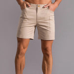 Men’s Chino Shorts with Patch Pockets
