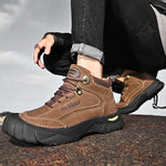 Men’s Closed-Toe Lace-Up Hiking Shoes