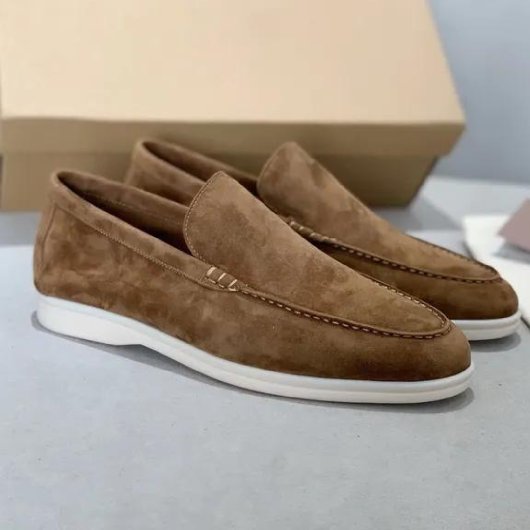Men’s Closed-Toe Slip-On Loafer Shoes