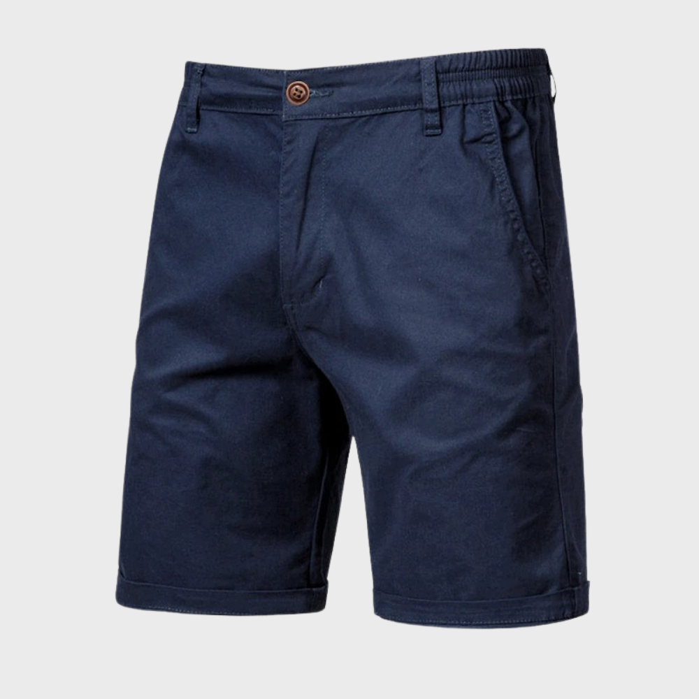 Men’s Elastic Waist Chino Shorts
