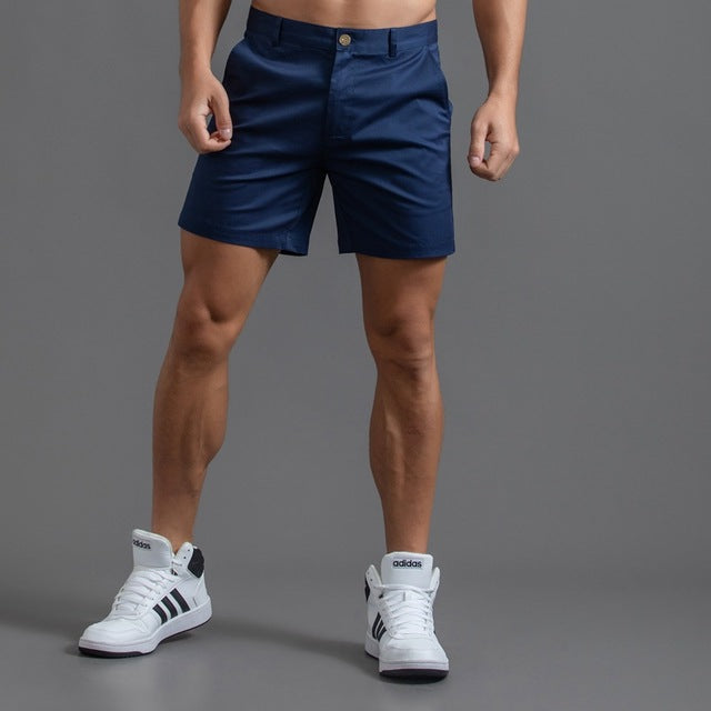 Men’s Flat Front Chino Shorts