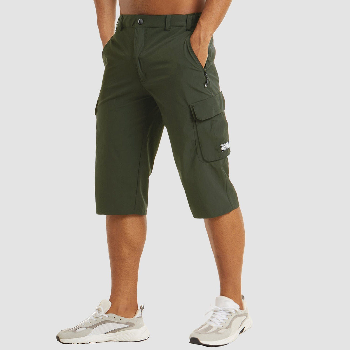Men’s Knee Length Cargo Shorts
