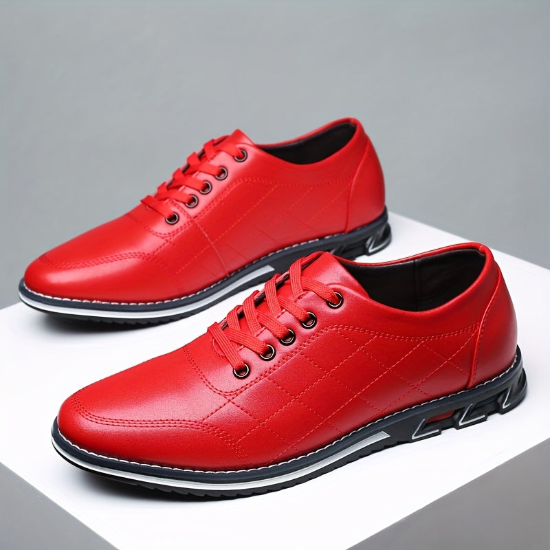 Men’s Lace-Up Closed-Toe Dress Shoes