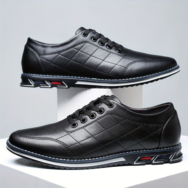 Men’s Lace-Up Closed-Toe Dress Shoes