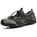 Men’s Lace-Up Closed-Toe Low-Top Hiking Shoes