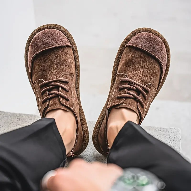 Men’s Lace-Up Low-Top Shoes
