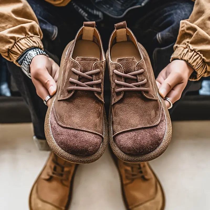 Men’s Lace-Up Low-Top Shoes