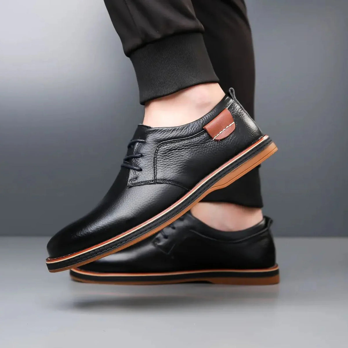Men’s Low-Top Lace-Up Dress Shoes
