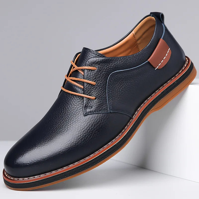 Men’s Low-Top Lace-Up Dress Shoes