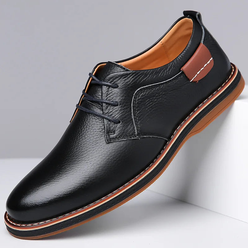 Men’s Low-Top Lace-Up Dress Shoes