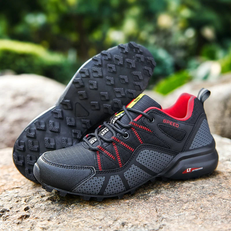 Men’s Low-Top Lace-Up Hiking Shoes