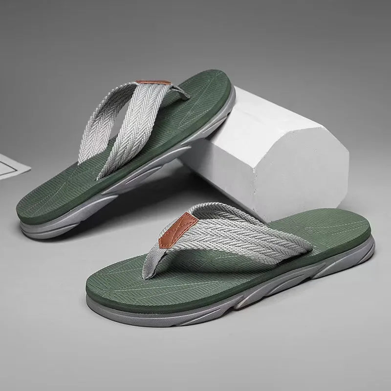 Men’s Open-Toe Flat Flip Flops