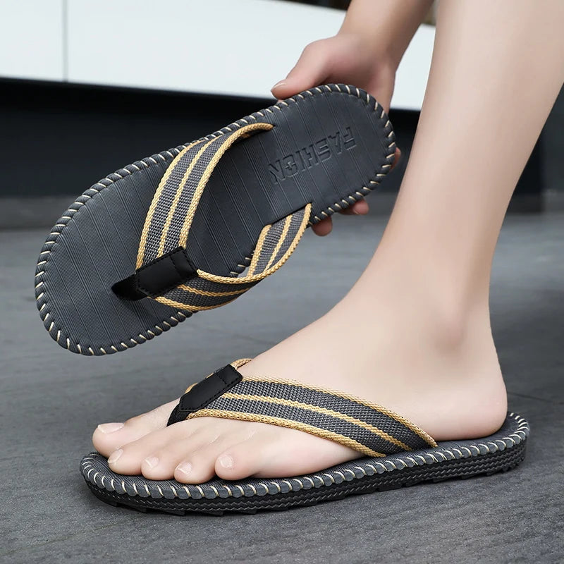 Men’s Open-Toe Toe Post Flip Flops