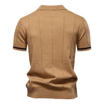 Men’s Short Sleeve Quarter-Zip Polo Shirt