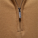 Men’s Short Sleeve Quarter-Zip Polo Shirt