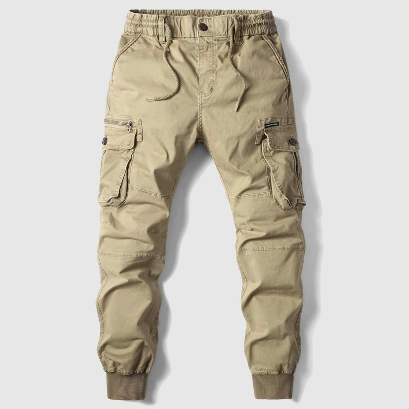 Men’s Slim Fit Utility Cargo Jogger Pants