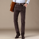 Men’s Slim Straight Corduroy Chino Pants