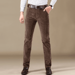 Men’s Slim Straight Corduroy Chino Pants