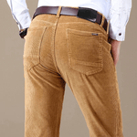 Men’s Slim Straight Corduroy Chino Pants