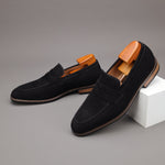 Men’s Slip-On Closed-Toe Loafer Shoes