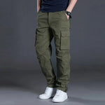 Men’s Straight Fit Multi-Pocket Cargo Pants