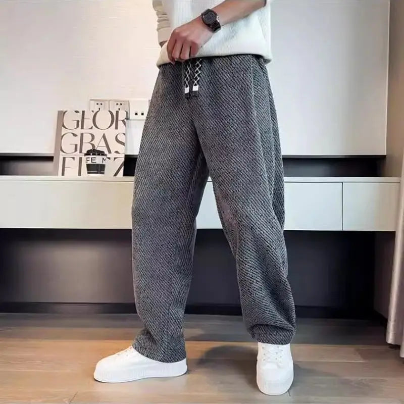 Men’s Straight Leg Drawstring Lounge Sweatpants