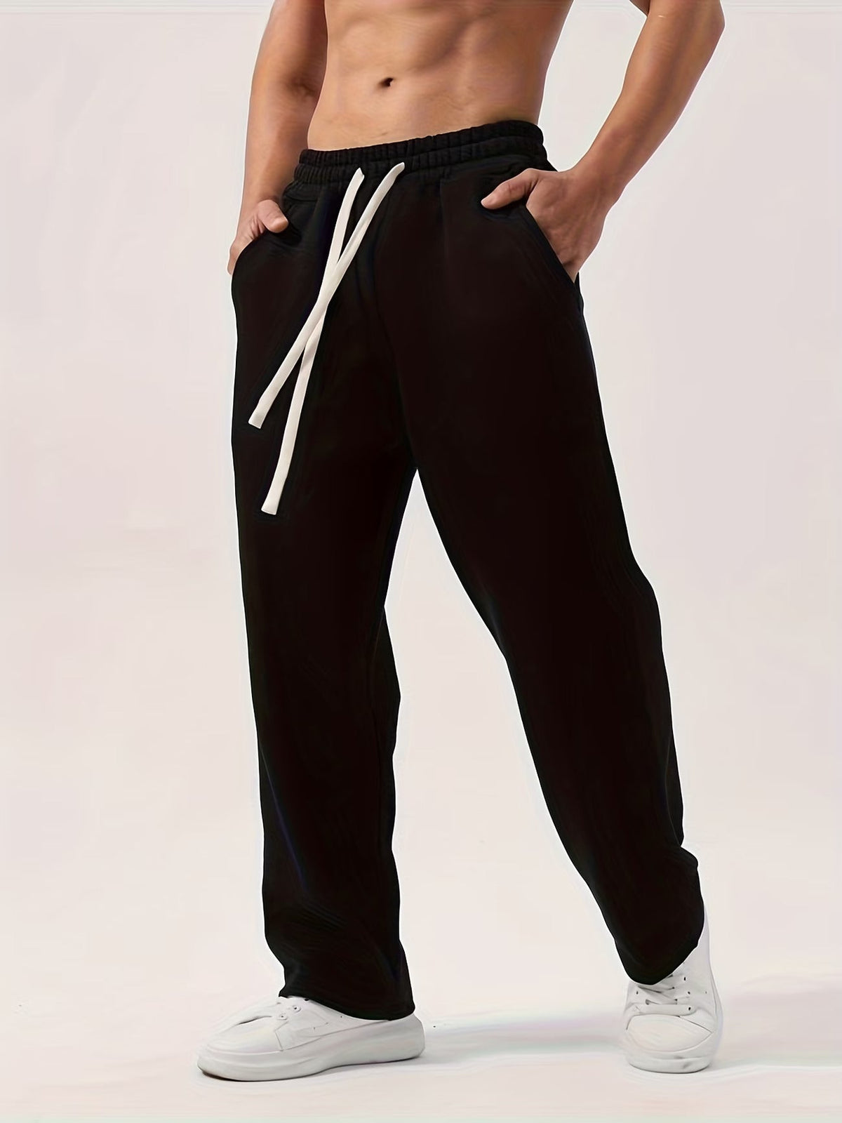 Men’s Straight Leg Drawstring Sweatpants