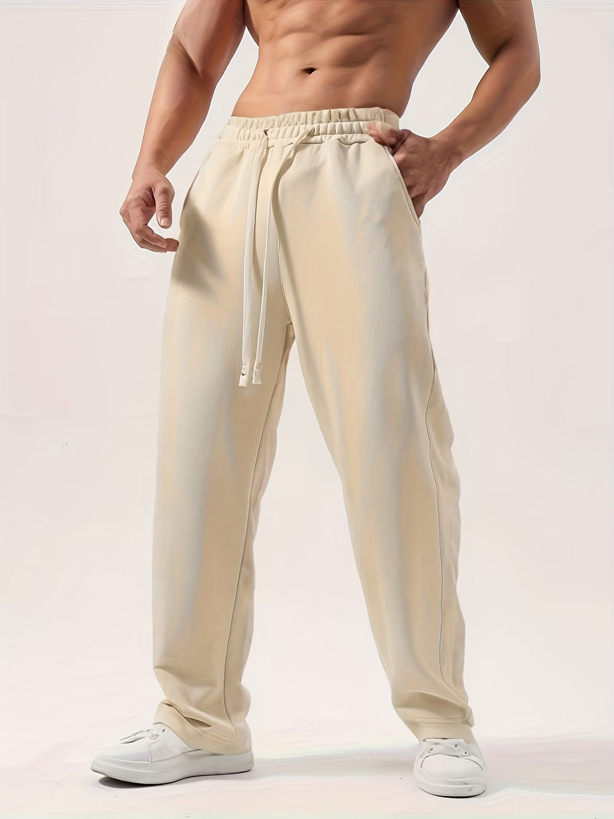 Men’s Straight Leg Drawstring Sweatpants