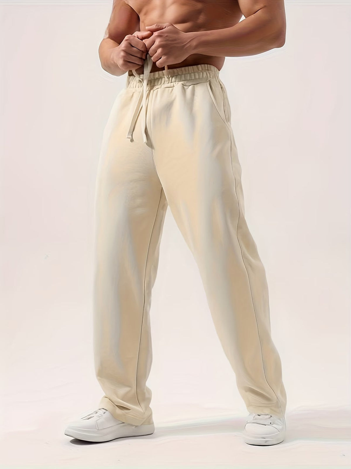 Men’s Straight Leg Drawstring Sweatpants
