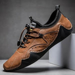 Men's Bungee-Lace Round Toe Shoes